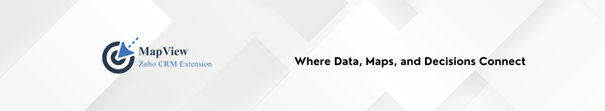 MapView Zoho CRM Extension