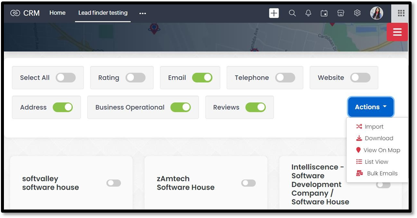 LeadFinder Bulk Emails